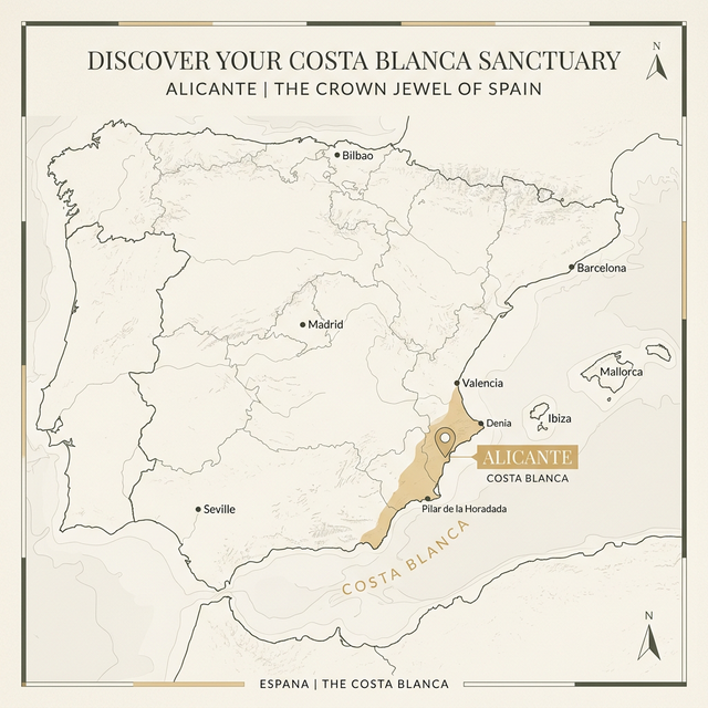 Карта Аликанте